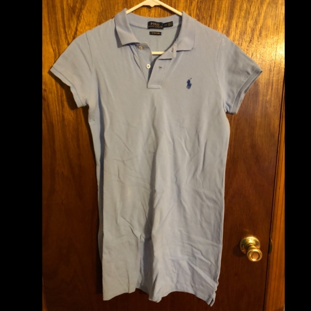 Polo by Ralph Lauren Light Blue Polo Dress size s